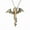 Gold-Green, variant on Vintage Glow In The Dark Chain Shellhard Luminous Sword Dragon Pendant Necklace Mens Punk Jewelry Accessories