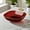 Red#131📝, variant on Luxurious Square Dinner Plate PET Plastic | Transparent Jewel Textured Food Grade Side Dish | Gold Rimmed Snack Candy Fruit Serving Tray | 1Pc | 15x15x3.5cm | Stackable Durable Easy Clean