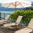 thumbnail image 3 of Gymax Base Ronde en Résine de 49 Lb pour Parasol de Patio avec Support et Bouton Réglable, 3 of 10