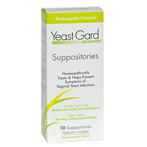 YeastGard Advanced Homeopathic Yeast Infection Vaginal Suppositories