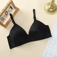thumbnail image 6 of Lixiuxyad Wirefree Bras For Comfortable Support NonPadded Underwire Everyday TShirt Bra Soft Cup Full Coverage,Bras for Women Black 38, 6 of 6