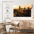 thumbnail image 5 of Elephant Stock Ny Subway Train Wall Art - Horizontal Canvas Wall Art - Living Room Wall Decor - City Canvas - Brown And Yellow Decor - 39" x 26", 5 of 8