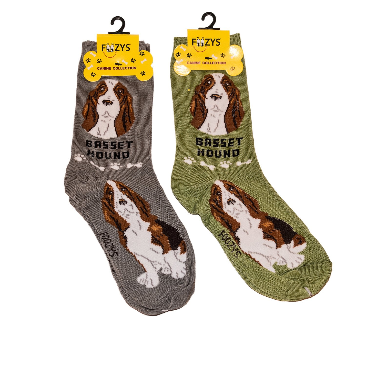 2 Pairs Foozys Womens Dog Breed Socks Bernese Mountain Dog Canine Foozys
