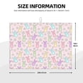 thumbnail image 3 of Kdxio Colorful Bunny for Dish Drying Mat,24*18 inch Absorbent Dish Drainer Kitchen Counter,Large Size Dish Drying Pad for Countertops,Draining Racks, 3 of 9