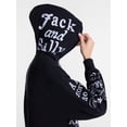 thumbnail image 4 of Disney Nightmare Before Christmas Women's Halloween Fleece Hoodie, Sizes XXS-XXL, 4 of 6