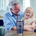 thumbnail image 6 of Funny Birthday Gifts for Grandpa - You''re a Great Grandpa Tumbler for Papa from Granddaughter Grandson, Fathers Day Birthday Christmas Gift for Papa, 20 Oz Vacuum Insulated Tumbler Cup, 6 of 6