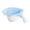 Blue, variant on Corner Triangular Sink Strainer Kitchen Drain Filter Sponge Holder Quick Rinse Produce Basket