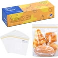 thumbnail image 1 of SURJDE 25PCS Reusable Food Storage Bag, 18x20cm Food Storage Freezer Bags Freezer Seal Bags, Vegetable and Fruit Ziplock Bags Gallon Bags for Food Vegetable Fruit, 1 of 7