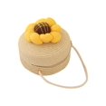 thumbnail image 1 of Bolso Hombro Paja Girasol Hugtrwg Dulce Verano para Niña Beige, 1 of 8