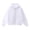 White, variant on Iaqnaocc Hoodies for Men Zip Up Casual Athletic Pullover Long Sleeve Warm Fall Winter Hooded Sweatshirt Khaki 3XL