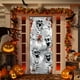 thumbnail image 2 of Cubierta de puerta con esqueleto de terror con diseño 3D para Halloween, cubierta de puerta, ventana y pared con esqueleto para interior y exterior, 2 of 2