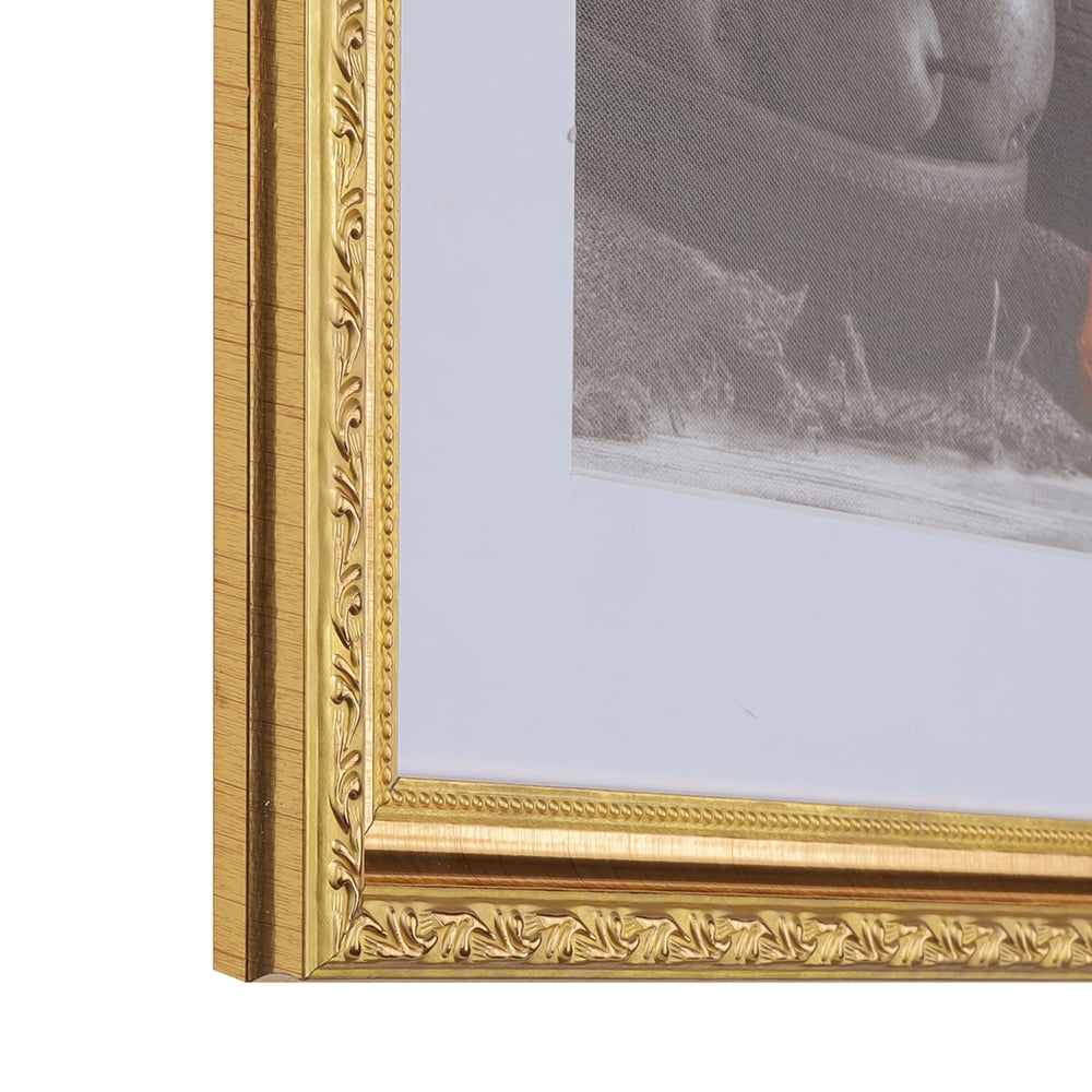 16 in x 20 in Antique Gold Polystyrene French Country Classic Picture Frames