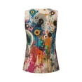thumbnail image 5 of Lsque Abstract Colorful Dripping Circles Printed Workout Tank Tops for Women, Athletic Sports Tank Tops, Compression Sleeveless Dry Fit Shirts,Sleeveless Yoga Shirt-Small, 5 of 9