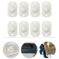 thumbnail image 4 of Weiweiguan 8 Pcs Boîte de Rangement Pratique Roulettes Autocollantes Roulettes Universelles, 4 of 6