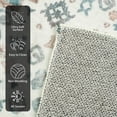 thumbnail image 4 of Jamfeel Rugs for Living Room Vintage Print Non-slip Low Pile Area Rug Ultra-Thin Soft Washble Carpets 4' X 6' Beige, 4 of 7