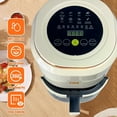 thumbnail image 5 of DM A08 Freidora de Aire Digital, Control Digital, Cocina Saludable Freidora Digital Multifuncional,Freidora de aire visual,Horno De Convección Grande De 7.5 L con Ventana y Luz Interna,Air Fryer, 5 of 5