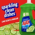 thumbnail image 2 of Ajax Ultra Liquid Dish Soap Vinegar and Lime Scent, Sparkling Clean Dishes, 90 fl oz Bottle, 2 of 14