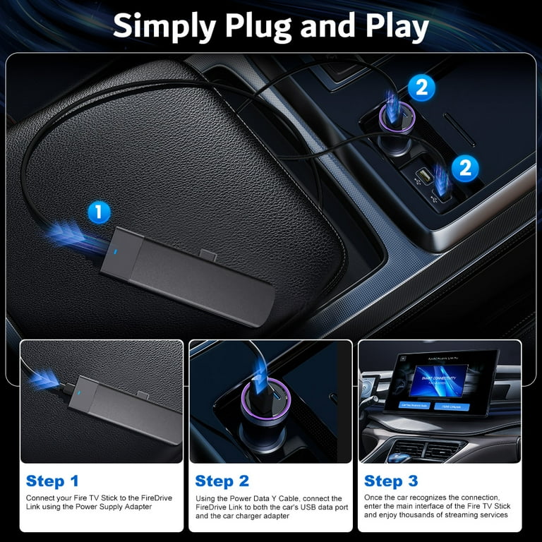 PRO Series)CarlinKit Car TV Mate PRO Steaming Device,3-in-1