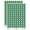 Dark Green, variant on Maracas Rumba Shaker Mardi Gras Latin Caribbean Musical Instrument 200+ Round Stickers - Light Green - Matte Finish - 0.50" Size