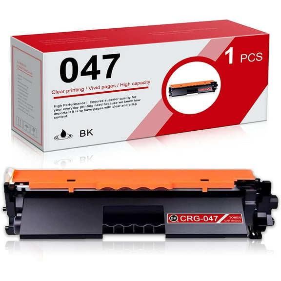 1-Pack 047 Black Toner Cartridge Compatible for Canon MF113W LBP113W MF110/LBP110 Series Printers Toner Cartridge