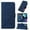 Darkblue, variant on SaniMore for iPhone 14 Plus 6.7" Case Wireless Charging Support, Magnetic Flip Wallet Card Holder PU Leather Cover Built-in Kickstand & Wrist Strap Full Body Protective Shell, Winered