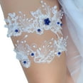 thumbnail image 1 of Ligas para novias, Liga de boda, Liga elástica de encaje suave con perlas, accesorios de boda para novia, regalos para novia, 1 of 5