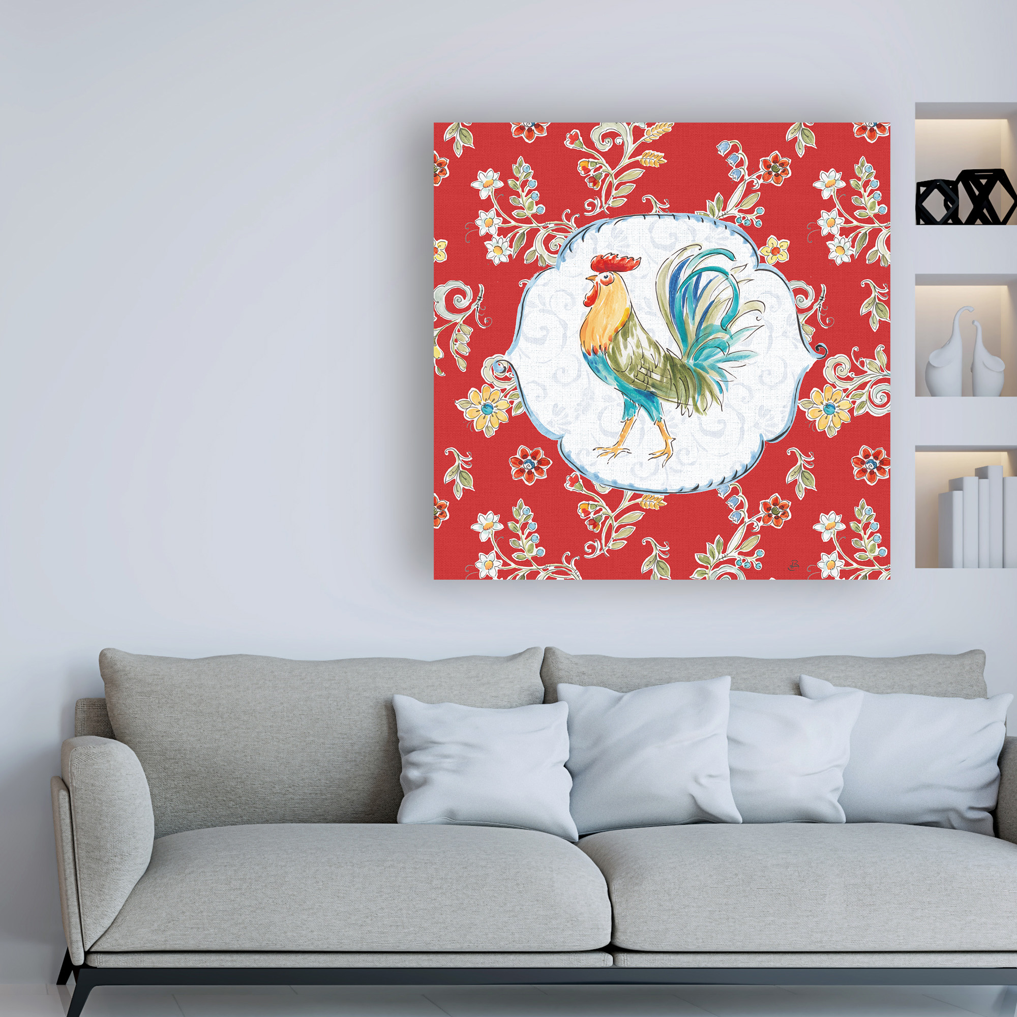 Trademark Fine Art 'Morning Bloom III' Canvas Art by Daphne Brissonnet