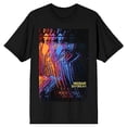 thumbnail image 6 of David Bowie Multi-Colored Artist Pose Crew Neck Short Sleeve Men's Black T-shirt-Small, 6 of 7