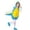 a-Sky Blue13168, variant on FINALGANG Boys Girls Kids Dinosaur Dress Up Set Sleeveless Hooded Romper With Shoe Covers For Party Performance Wear Classic Outfit