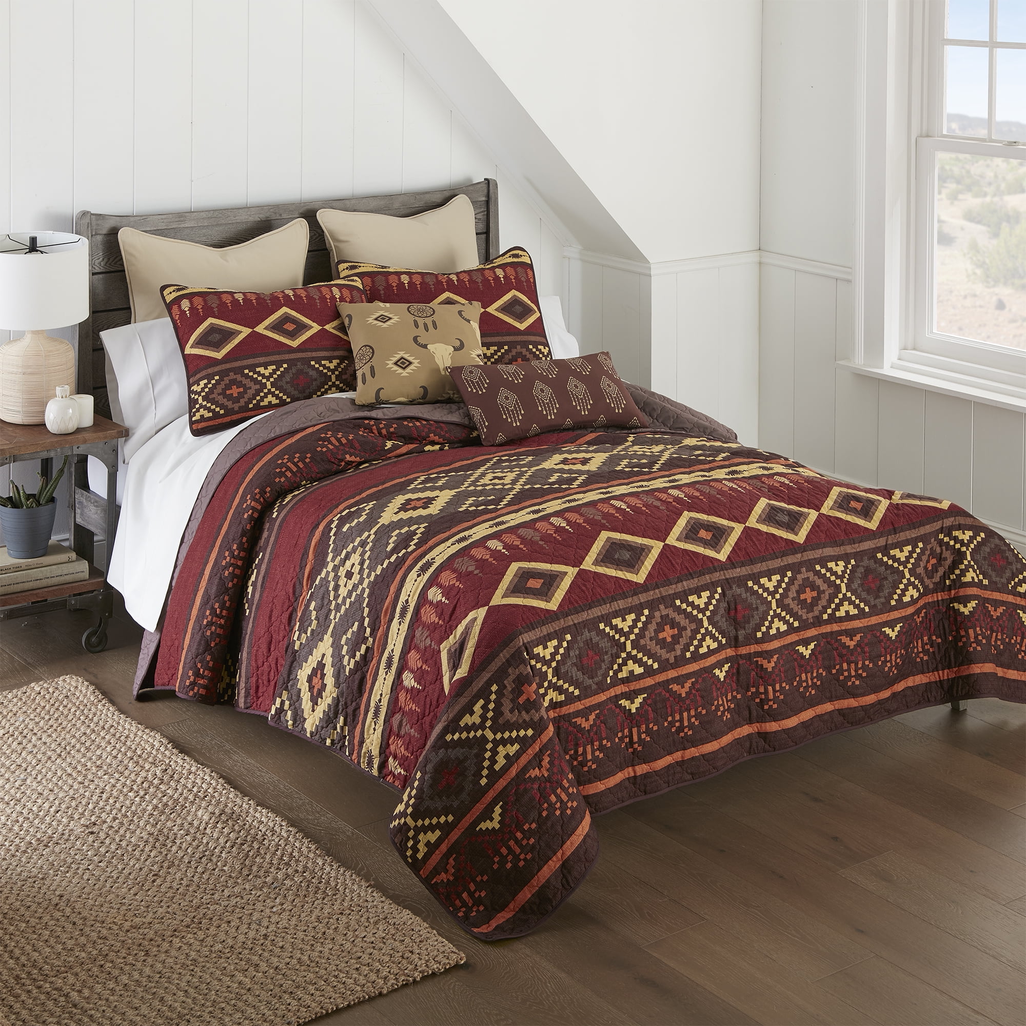 Donna Sharp Western Tapestry 3PC UCC King Quilt Set