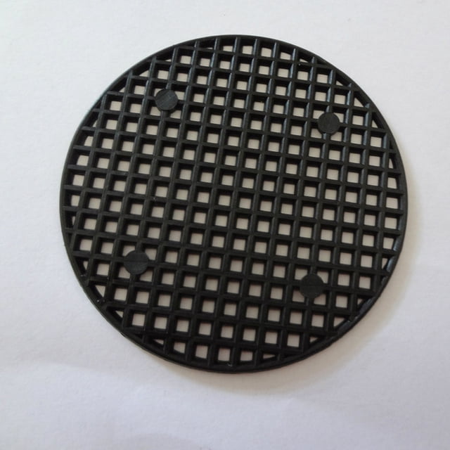 FOMIYES 24Ud Tapetes De Malla Plástica Para Macetas Con Drenaje Protección Anti Pérdida Color Negro
