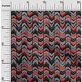 thumbnail image 2 of oneOone Cotton Cambric Red Fabric Geometric Sewing Material Print Fabric By The Yard 42 Inch Wide, 2 of 5