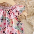 thumbnail image 5 of Tfken Outfit For Girls Kids Floral Romper Jumpsuit Playsuit Clothes Girl Outfit Set Size 4-5 Years, 5 of 8