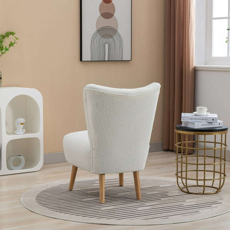 Ivory slipper chair new arrivals