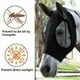 thumbnail image 5 of Máscara de malla antimoscas para equinos WRXMIJNHGSA (Liquidación 2024), ajuste cómodo, protege ojos y oídos., 5 of 7