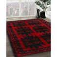 thumbnail image 2 of Ahgly Company Indoor Rectangle Traditional Tomato Sauce Red Area Rugs, 8' x 12', 2 of 6