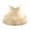 Yellow, variant on Bmisegm Girls Summer Dress Party Bow Tiered Skirt Flutter Sleeves Formal Occasion Performance Tutu Gown Dresses for Girls