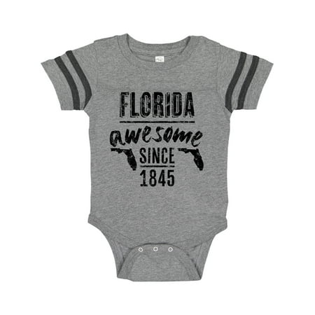 

Inktastic Florida Awesome Since 1845 Gift Baby Boy or Baby Girl Bodysuit