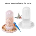 thumbnail image 2 of 350ml Automatic Bird Feeder,No Mess Bird Feeder,Bird Cage Feeder Bird Cage Accessories for Parakeet Canary Cockatiel Finch, 2 of 8