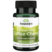 Swanson Full-Spectrum Coffee Cherry - Herbal Supplement Promoting Immune System Support & Delivering Essential Phytonutrients - Natural Overall Wellness Support - (60 Veggie Capsules, 200mg Each)