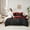 Black Red, variant on Feelyou 7-Piece Halloween Cat Queen Bedding Set, Kids Mystic Moon