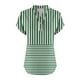 thumbnail image 3 of Vestidos Casuales Para Mujer, Blusas De Mujer De Moda Camiseta informal de manga corta con cuello en V y botones para mujer, 3 of 3
