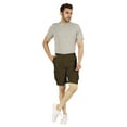 thumbnail image 2 of Inkmeso Solid Cargo Shorts For MenRelaxed Fit Casual Shorts Loungewear Everyday Cotton Pants, 2 of 7
