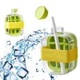 thumbnail image 4 of 500 Ml Molde Hielo Al Aire Libre Refrigerador Con Paja Creativa Demould Botella () Verde, 4 of 9