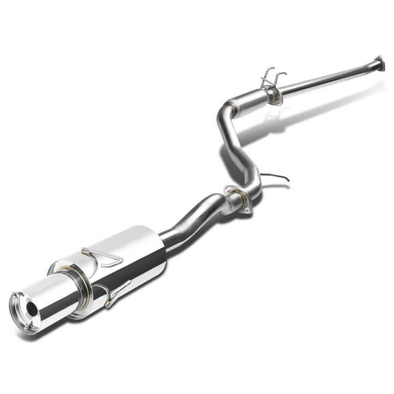 DNA Motoring For 2006-2011 Honda Civic DX LX EX Catback Exhaust System 4" Muffler Tip