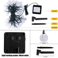 thumbnail image 5 of Serie de luces LED esferas pequeñas Solar Elly Decor CS01YL-SLREFA, 5 of 5