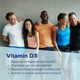 thumbnail image 5 of Superior Source Vitamin D3 5000 IU - Offers Immune System, Brain & Nervous System Support - Aids Calcium Absorption for Teeth & Bone Health - Bariatric Friendly - 100 Sublingual Dissolving Tablets, 5 of 8