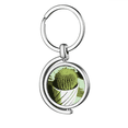 thumbnail image 1 of Porte-clés en Métal avec Porte-Clés en Rotation de Fleur Forte Cactus Mexicain, 1 of 2