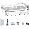thumbnail image 1 of 24 Inch Aluminum Alloy Towel Racks for Bathroom Matte Silvery, 1 of 1