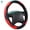 Red, variant on Deago Car Steering Wheel Covers Black Red - Auto Women Men Universal 15 Inch Sports Design Non-Slip Leather for Truck SUV Accessories